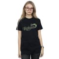 Miniatyrbillede 2 af 3: Beetlejuice Womens/Ladies Sandworm Alt Logo Cotton Boyfriend T-Shirt