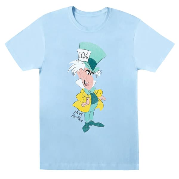 Disney T-shirt i klassisk bomull för flickor - Alice i underlandet - Mad Hatter