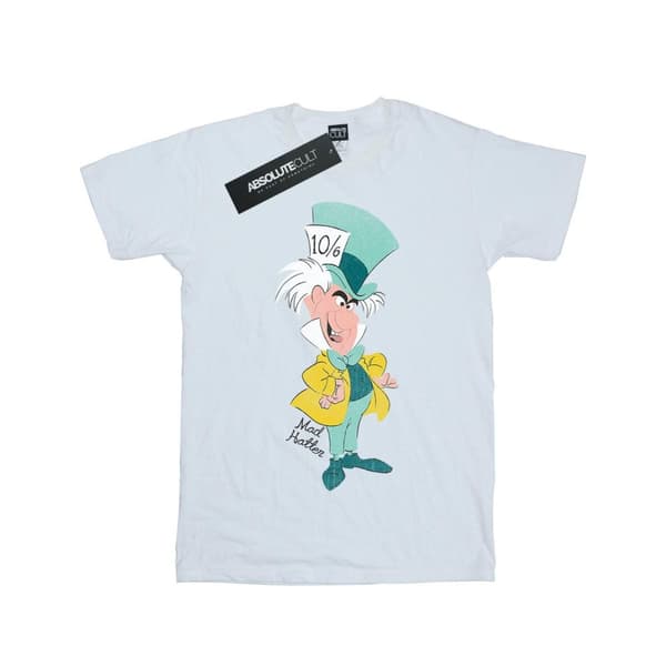 Disney T-shirt i klassisk bomull för flickor - Alice i underlandet - Mad Hatter
