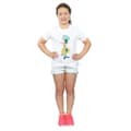 Miniatyrbild 3 av 5: Disney T-shirt i klassisk bomull för flickor - Alice i underlandet - Mad Hatter