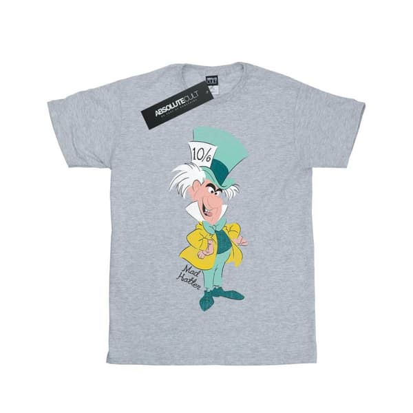 Disney T-shirt i klassisk bomull för flickor - Alice i underlandet - Mad Hatter