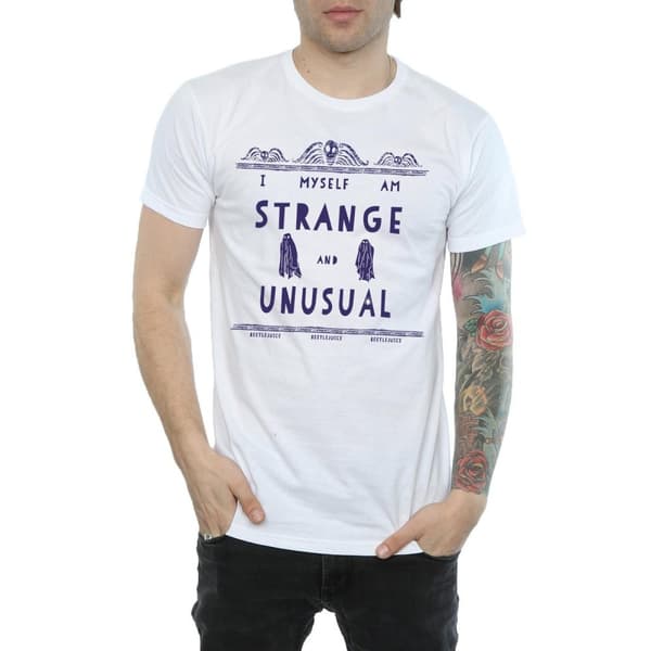Beetlejuice Strange And Unusual T-shirt för herrar