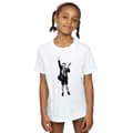 Miniatyrbild 2 av 5: AC/DC Angus Young T-shirt med utskuret snitt i bomull för flickor