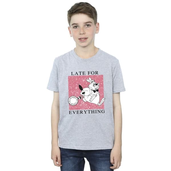 Disney Pojkar - Alice i underlandet - T-shirt med vit kanin