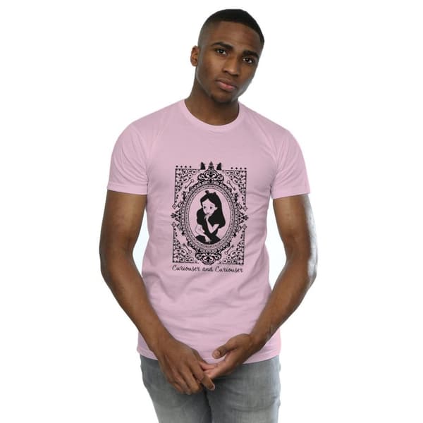 Disney T-shirt med ram för herrar - Alice i underlandet