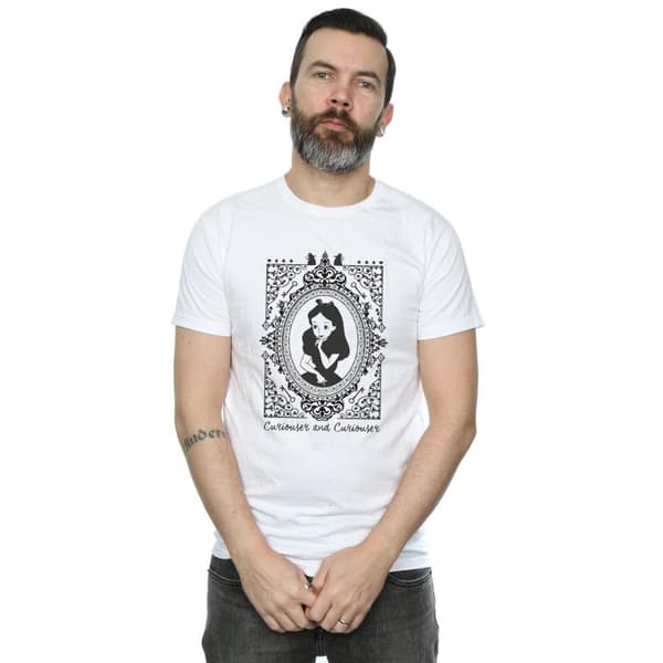 Disney Mens Alice In Wonderland Frame T-Shirt