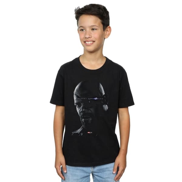 Marvel Pojkar Avengers Endgame Avenge The Fallen Nick Fury T-shirt