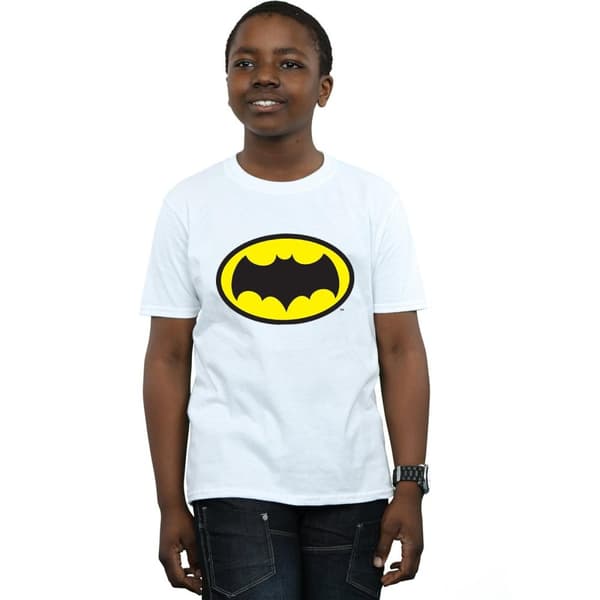 DC Comics Boys Batman TV Series Logo T-Shirt