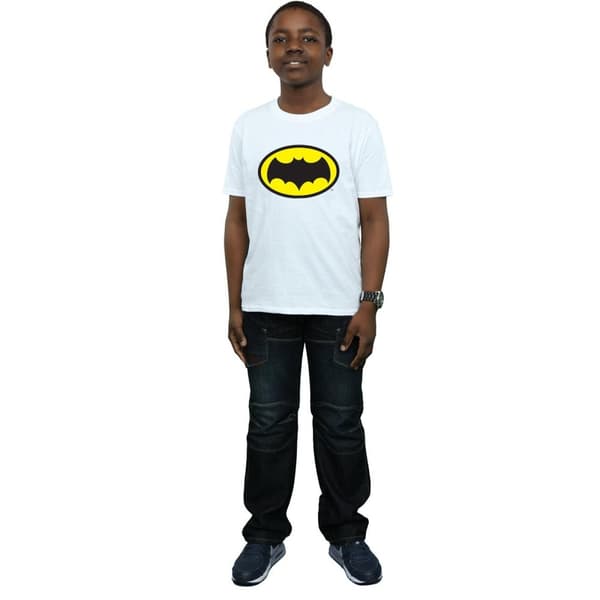 DC Comics Boys Batman TV Series Logo T-Shirt