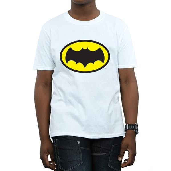 DC Comics Boys Batman TV Series Logo T-Shirt