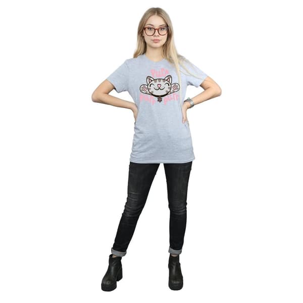 Big Bang Theory Womens/Ladies Soft Kitty Purr Cotton Boyfriend T-Shirt
