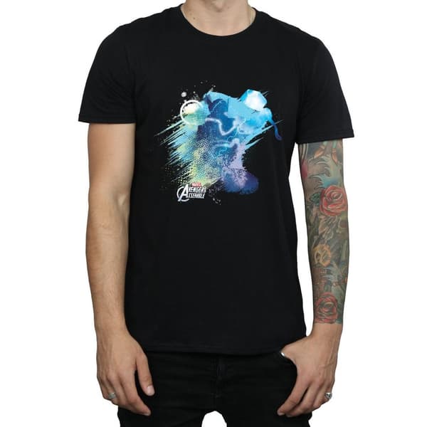 Marvel Mens Thor Art Burst T-Shirt