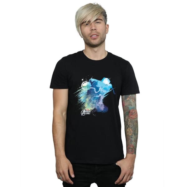 Marvel Mens Thor Art Burst T-Shirt