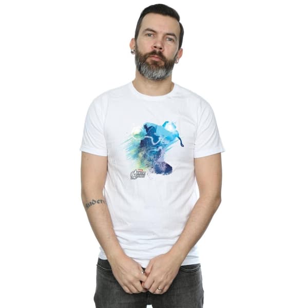 Marvel Mens Thor Art Burst T-Shirt