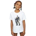 Miniatyrbild 2 av 3: Marvel T-shirt i bomull med målad Thanos från Avengers Endgame för tjejer