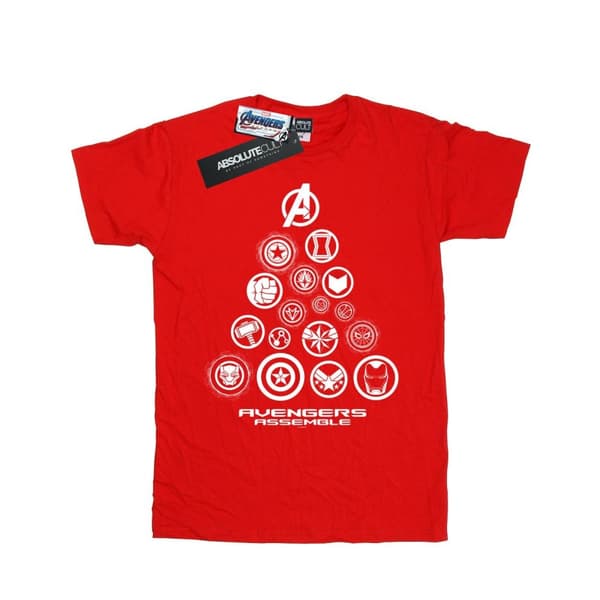 Marvel Boys Avengers Endgame Pyramid Icons T-Shirt
