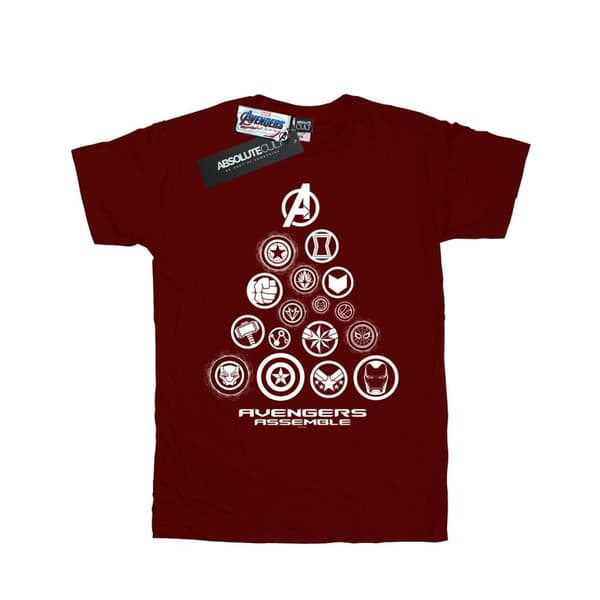 Marvel Boys Avengers Endgame Pyramid Icons T-Shirt
