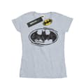 Pikkukuva 1 / 3: DC Comics Womens/Ladies Batman Sketch Logo Cotton T-Shirt