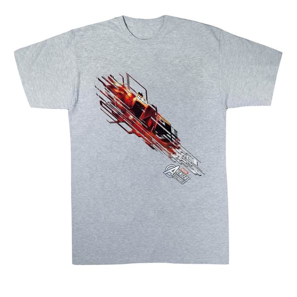 Marvel Boys Avengers Iron Man Shooting Burst T-Shirt