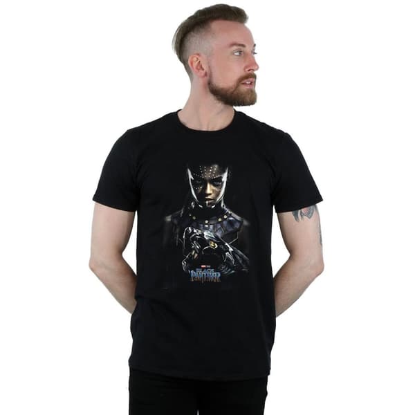 Marvel Mens Black Panther Shuri Poster T-Shirt