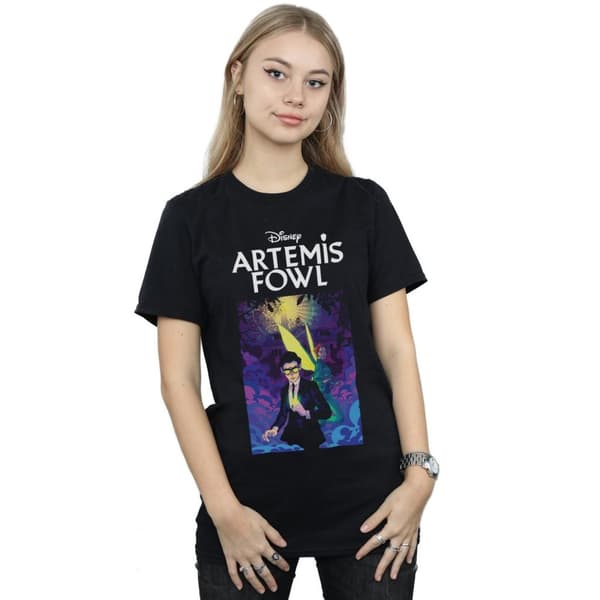 Disney Pojkvänströja i bomull för damer/kvinnor - Artemis Fowl