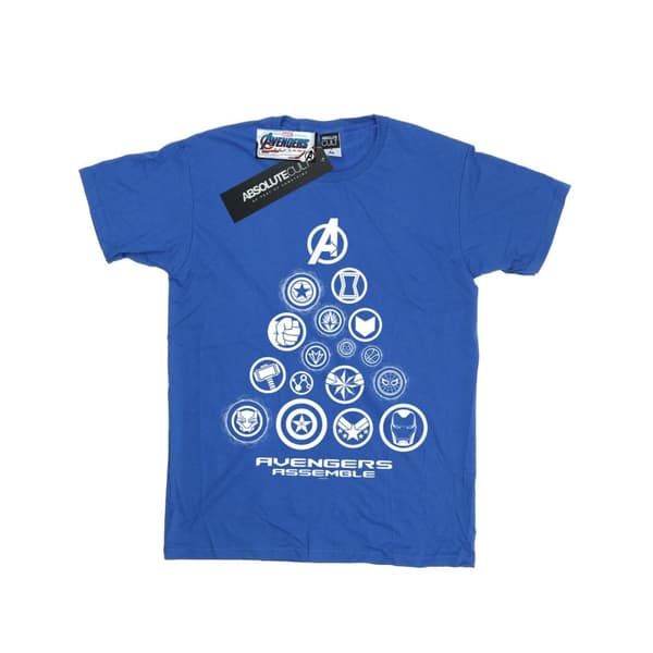 Marvel Girls Avengers Endgame Pyramid Icons T-shirt i bomull