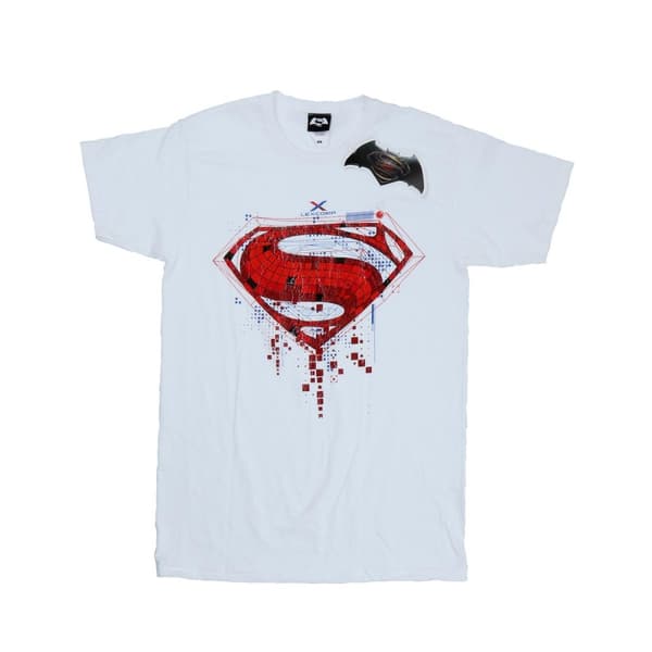 DC Comics T-shirt med geologo för pojkar - Superman