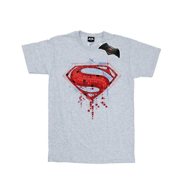 DC Comics T-shirt med geologo för pojkar - Superman