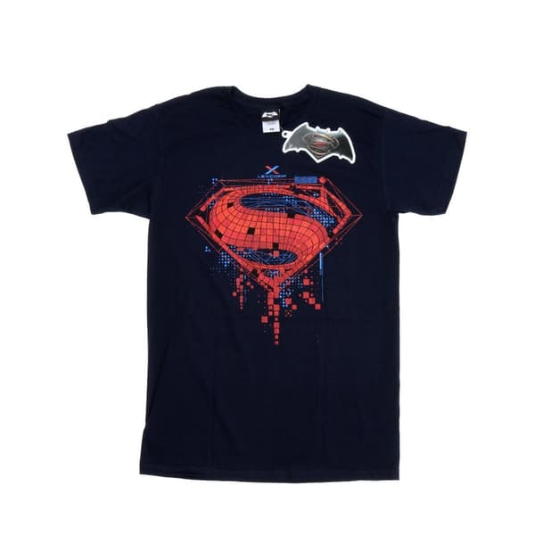DC Comics T-shirt med geologo för pojkar - Superman