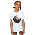 Miniatyrbillede 2 af 5: Marvel Girls Captain America Shield Shiny Cotton T-Shirt