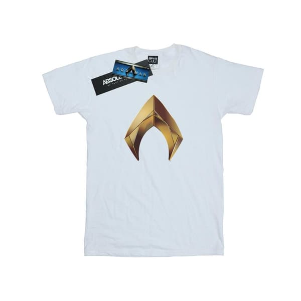 DC Comics Mens Aquaman Emblem T-Shirt