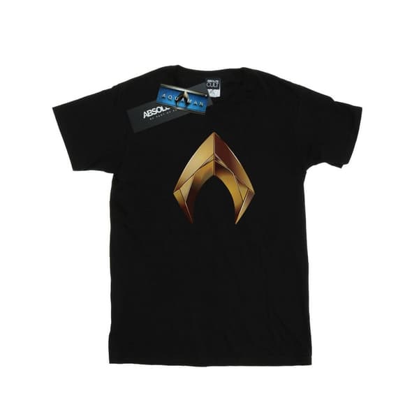 DC Comics Mens Aquaman Emblem T-Shirt