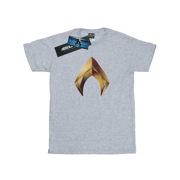 DC Comics Mens Aquaman Emblem T-Shirt