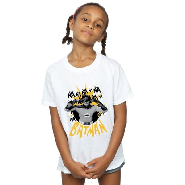 DC Comics T-shirt i bomull från Batman TV Series Nananana för flickor