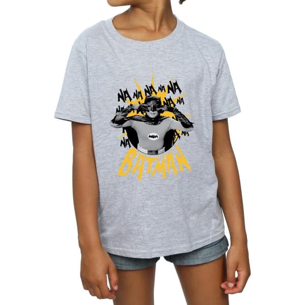 DC Comics T-shirt i bomull från Batman TV Series Nananana för flickor