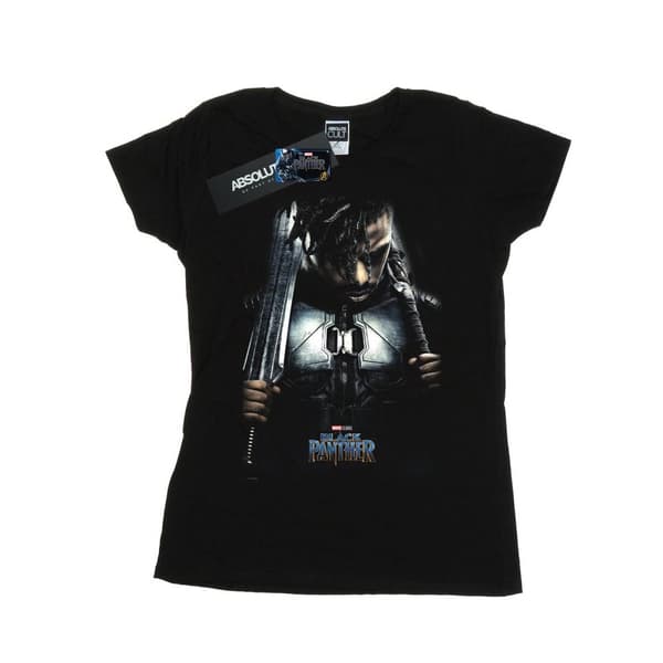 Marvel Black Panther Killmonger Poster - bomulls-T-shirt för damer/kvinnor