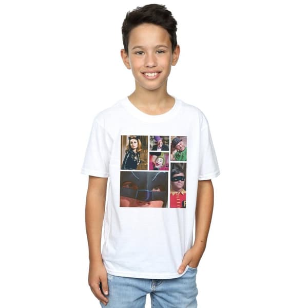 DC Comics T-shirt med klassfoto från TV-serien Batman för pojkar