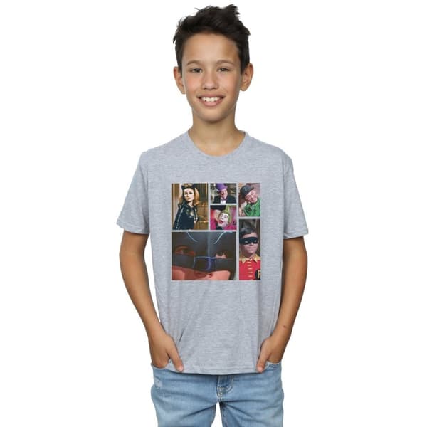 DC Comics T-shirt med klassfoto från TV-serien Batman för pojkar