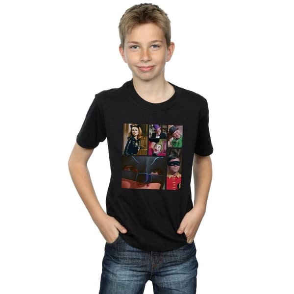 DC Comics T-shirt med klassfoto från TV-serien Batman för pojkar