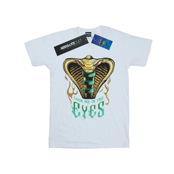 Disney T-shirt i bomull för flickor - Aladdin-filmen Jafar Snake Eyes