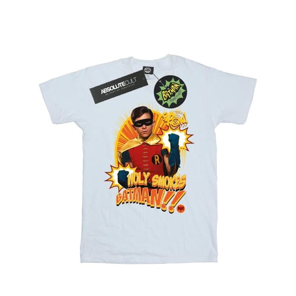 DC Comics T-shirt i bomull för flickor med Batman från TV-serien Holy Smokes