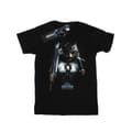 Miniatyrbild 1 av 3: Marvel Black Panther Killmonger Poster T-shirt i bomull för flickor