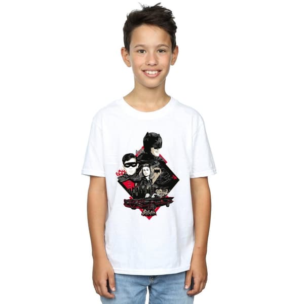 DC Comics Pojkar - Batman TV-seriens karaktär Skyline T-shirt