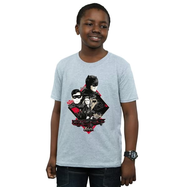 DC Comics Pojkar - Batman TV-seriens karaktär Skyline T-shirt