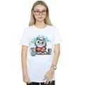 Miniatyrbillede 2 af 3: The Big Bang Theory Womens/Ladies Bazinga Kitty Cotton Boyfriend T-Shirt