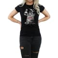 Miniatyrbillede 3 af 5: Beetlejuice Womens/Ladies Graveyard Pose Cotton T-Shirt