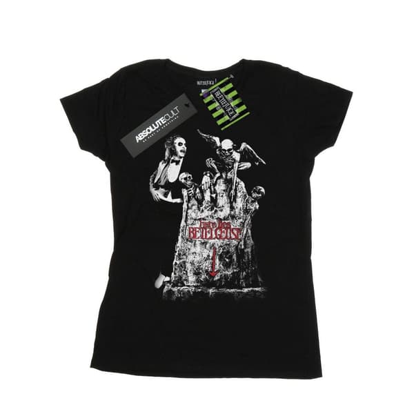 Beetlejuice Womens/Ladies Graveyard Pose Cotton T-Shirt