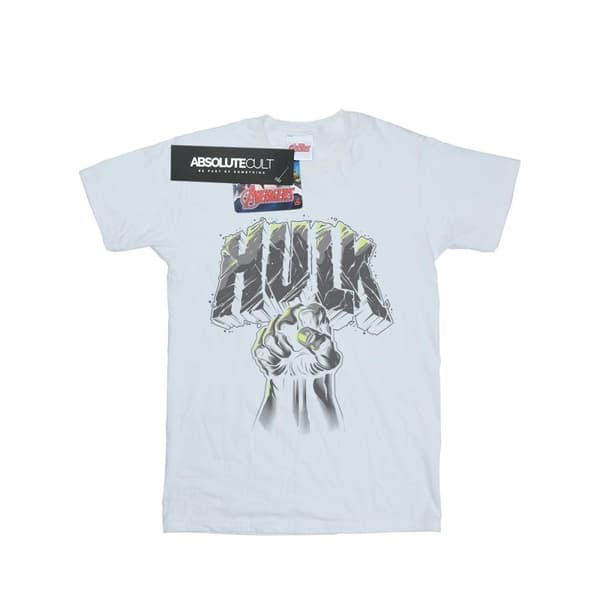 Marvel Boys Hulk Punch Logo T-Shirt