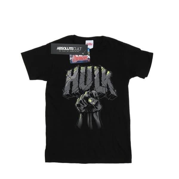 Marvel Boys Hulk Punch Logo T-Shirt