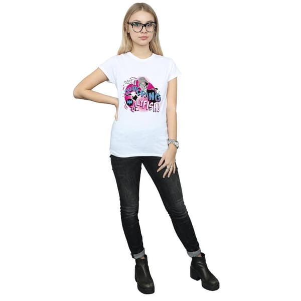 DC Comics Womens/Ladies Batman TV Series The Penguin Jellyfish Cotton T-Shirt
